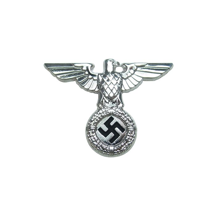 Allgemeine SS Silver Metal Cap Eagle
