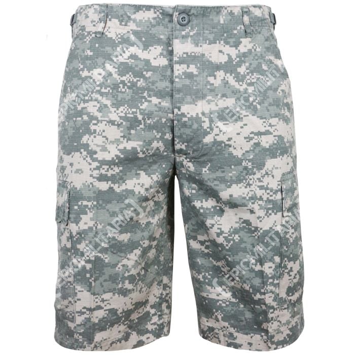 AT Digital Camo BDU Rip Stop Cargo Shorts