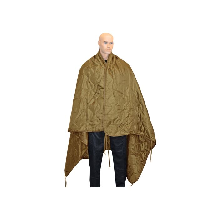 Rip Stop Poncho Liner - Coyote