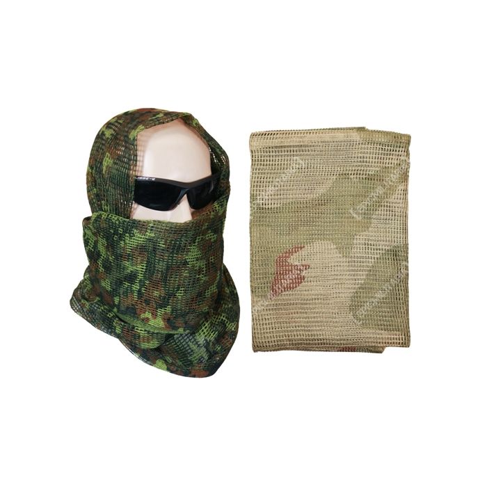 Camouflage Net Scarf - Desert