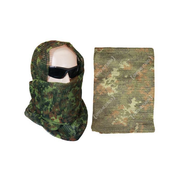 Camouflage Net Scarf - Vegetato