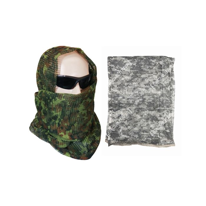 Camouflage Net Scarf - AT Digital