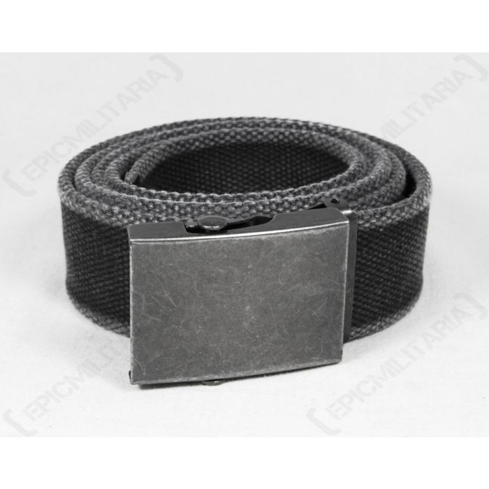 Vintage Trouser Belt - Black