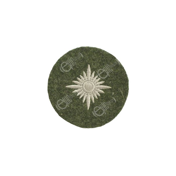 Oberschutze Rank Star Army on field grey cloth
