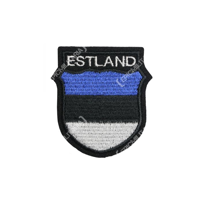 Estonia - ESTLAND over national shield