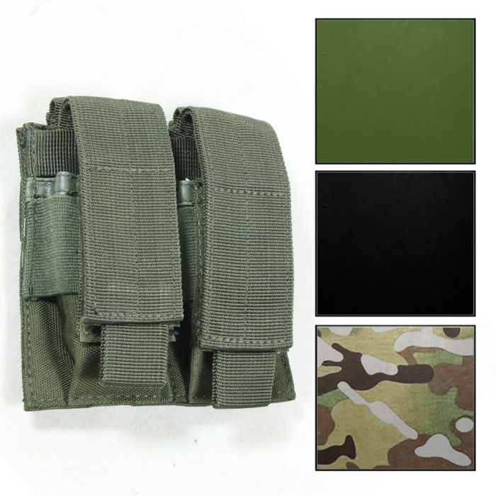 Molle Pistol Mag Pouch - Double