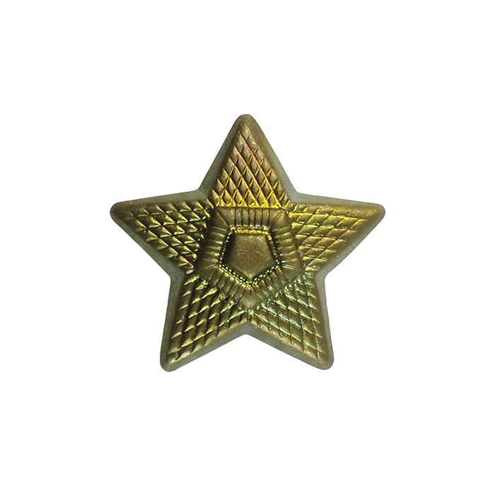 Czechoslovakian Star Cap Badge