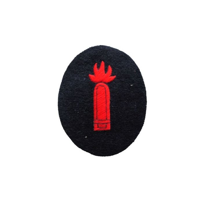 Kriegsmarine Small Vessel Artillery Specialist Trade Badge - Blue backing