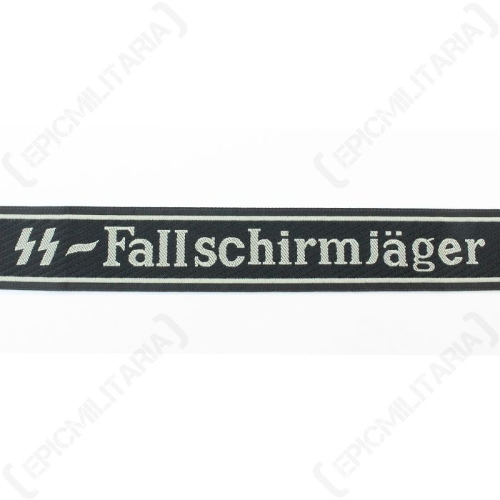 SS Fallschirmjager BEVO Cuff Title Front