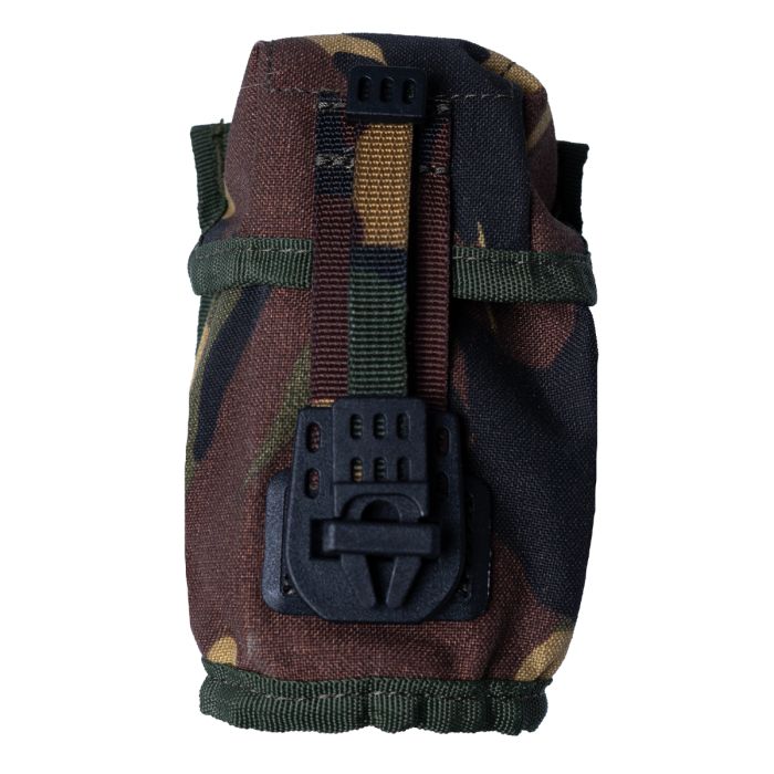 This view shows the front of the pouch.
