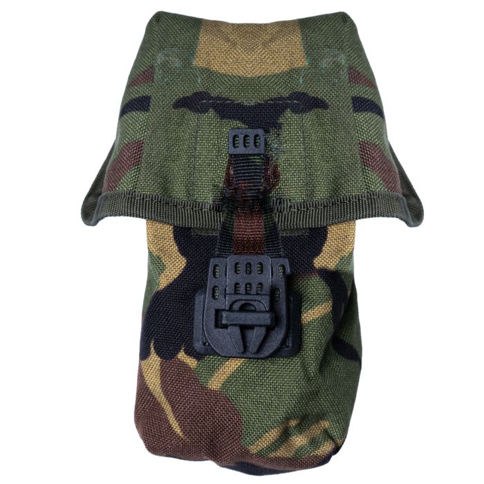 This view shows the front of the pouch.