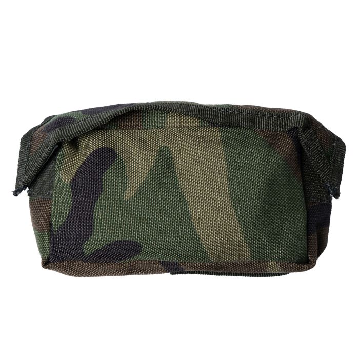 This view shows the front of the pouch.