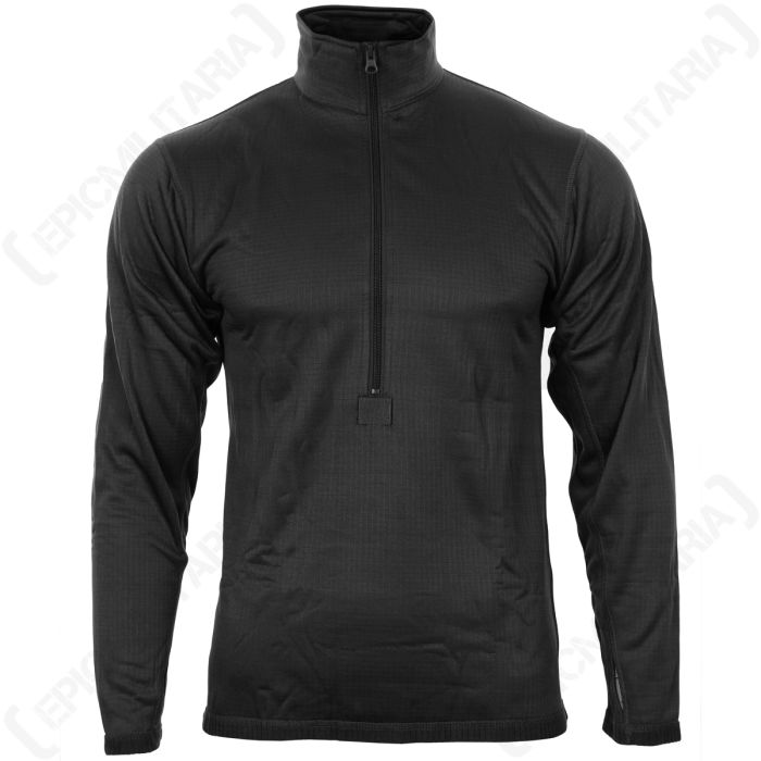 Third Generation ECWS Thermal Underwear - Black zip closed