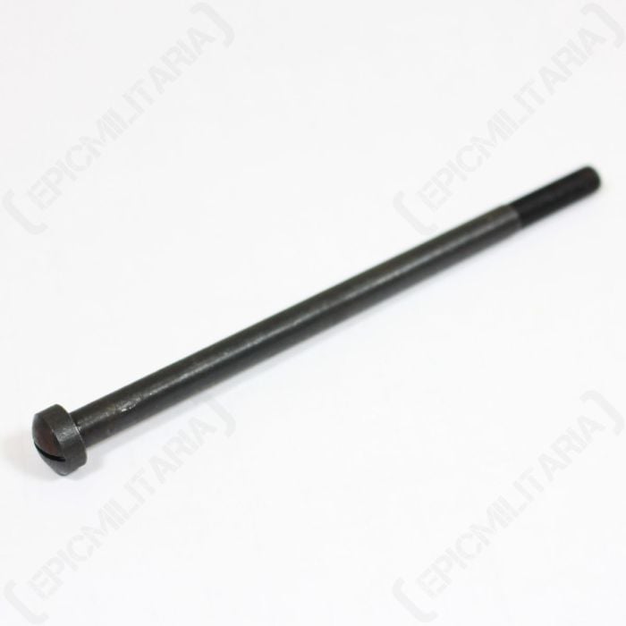 Top view of metal WW2 US Thompson Vertical Grip Screw