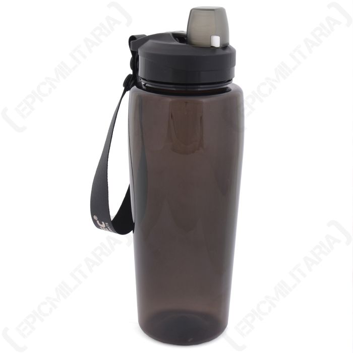 Transparent Black Water Bottle Main