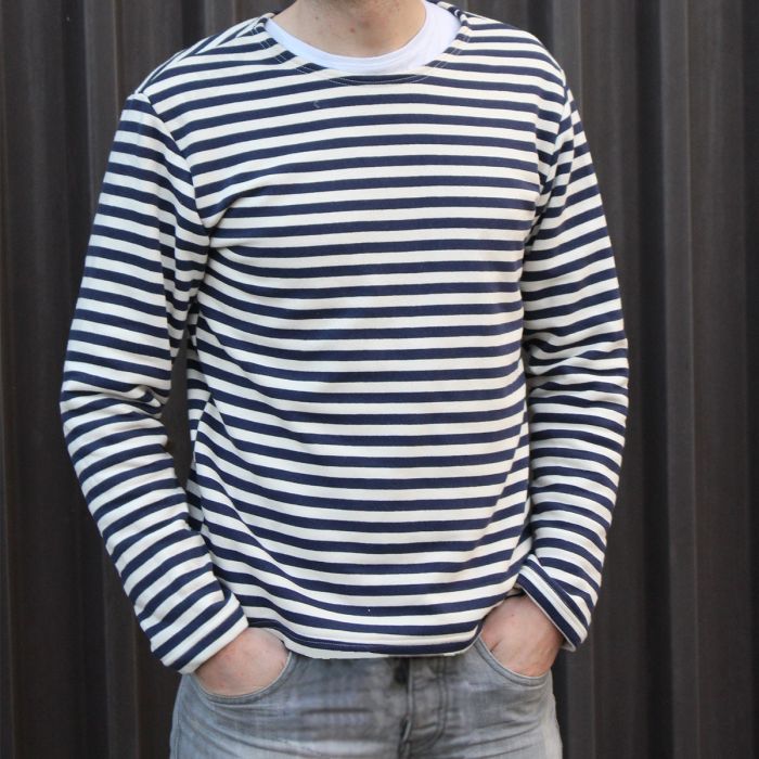 Epic Militaria Russian Paratrooper Telnyashka T-Shirt Blue Stripes Long Sleeve