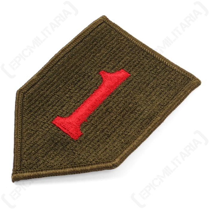 Us Army 1st Infantry Division Cloth Patch Type 3 Epic Militaria