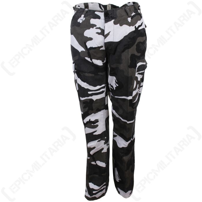 US Womens BDU Urban Camo Trousers Main