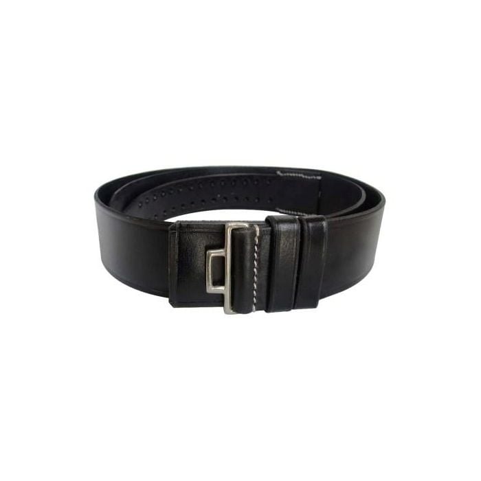Waffen-SS Officers Black Leather Belt
