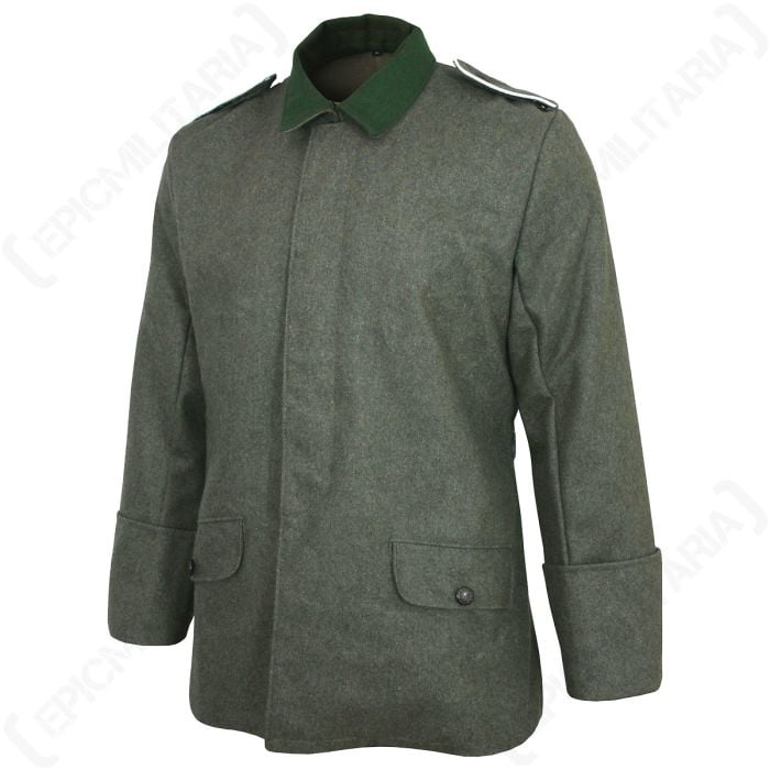 This view shows the front of the WW1 German M15 Tunic