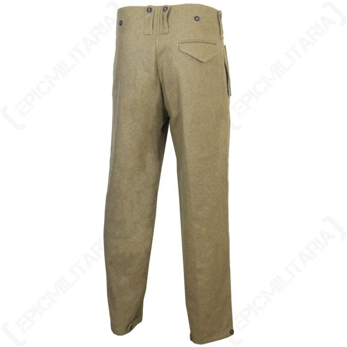 ITALY製 40s British Army Trousers サンプリング British Army 37 Pattern Trousers - WW2 Repro - Epic Militaria
