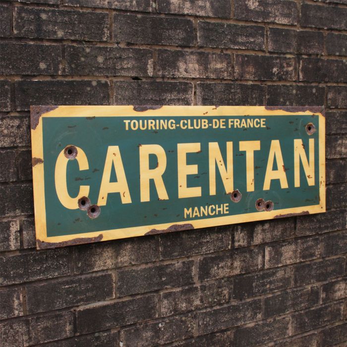 WW2 Carentan Road Sign