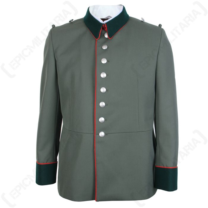 WW2 German M35 Waffenrock Officer Tunic - Red Piping Main