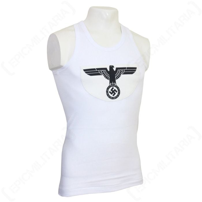 This view shows the front of the German Army Sports Vest.