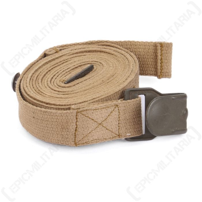 WW2 German Gas Mask Can Strap - Premium - Khaki Main