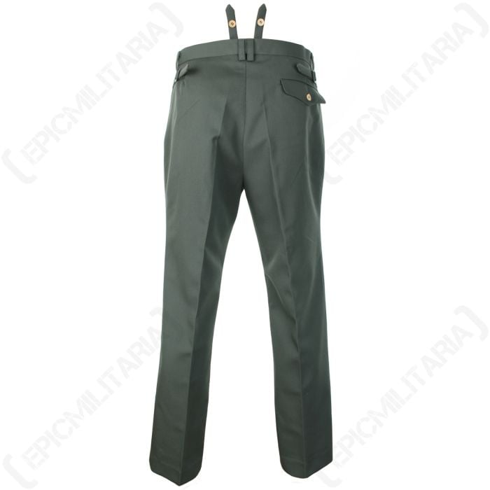 ネットで注文 WW2 Militaria Epic - Trousers Grey Field Officer German パンツ