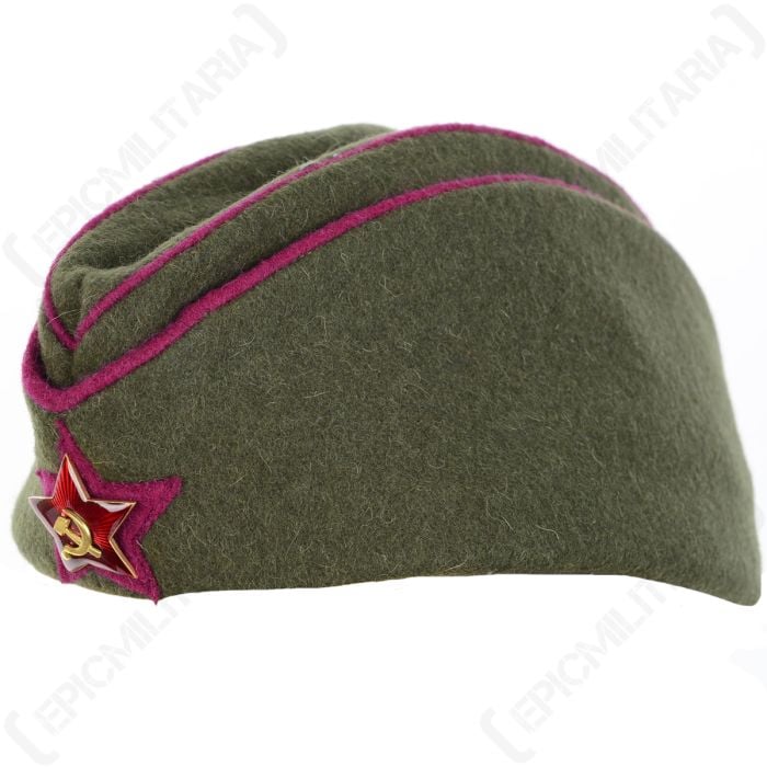 WW2 Russian Officers Pilotka Cap Side