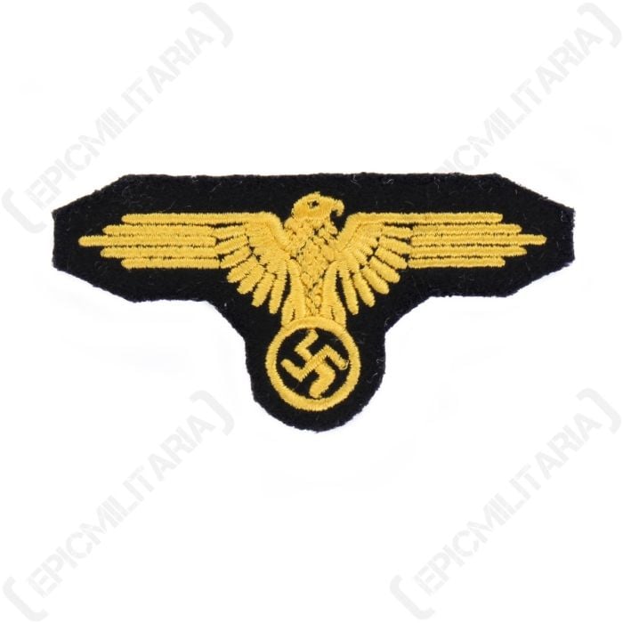 SS Arm Eagle - Yellow thread Front