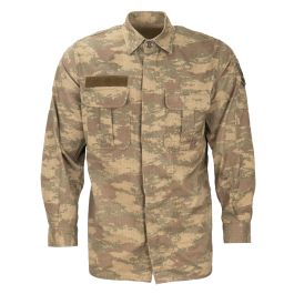 Original Tubitak Turkish Army Camo Long-Sleeve Field Shirt Epic