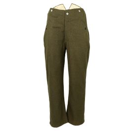 Vintage 1940s US Army Wool Trousers MODIFIED :) Measure 39 X