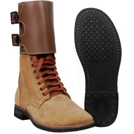 WW2 American Buckle Combat Boot Reproduction, 100% leather Epic