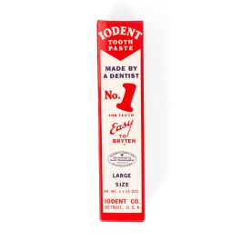 WW2 US Iodent Toothpaste Box - Epic Militaria