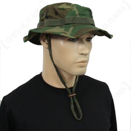 Vietnam Army Style Ripstop Field Cap US Tactical Sun Hat Tiger Stripe Camo S-XXL