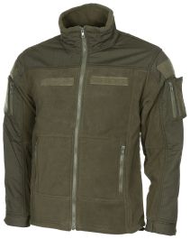 Buy MFH Combat Style Fleece Jacket - Olive Green - Epic Militaria