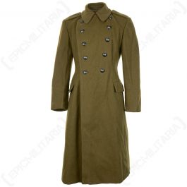 Original Romanian Army Great Coat Olive Drab Epic Militaria