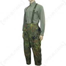 Linder German army goretex camouflage over trousers XL New