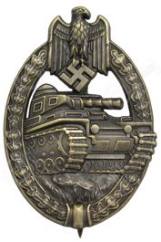 Military Gift WW2 Brooch Pin Tank Badge German Panzer Assault Army pz kpfw III