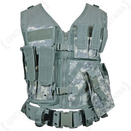 AT Digital Camo USMC Tactical Vest with Belt - Epic Militaria