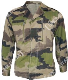 Genuine French Army Issue Waterproof Tri-Laminate CCE Camo Rain Jacket USED