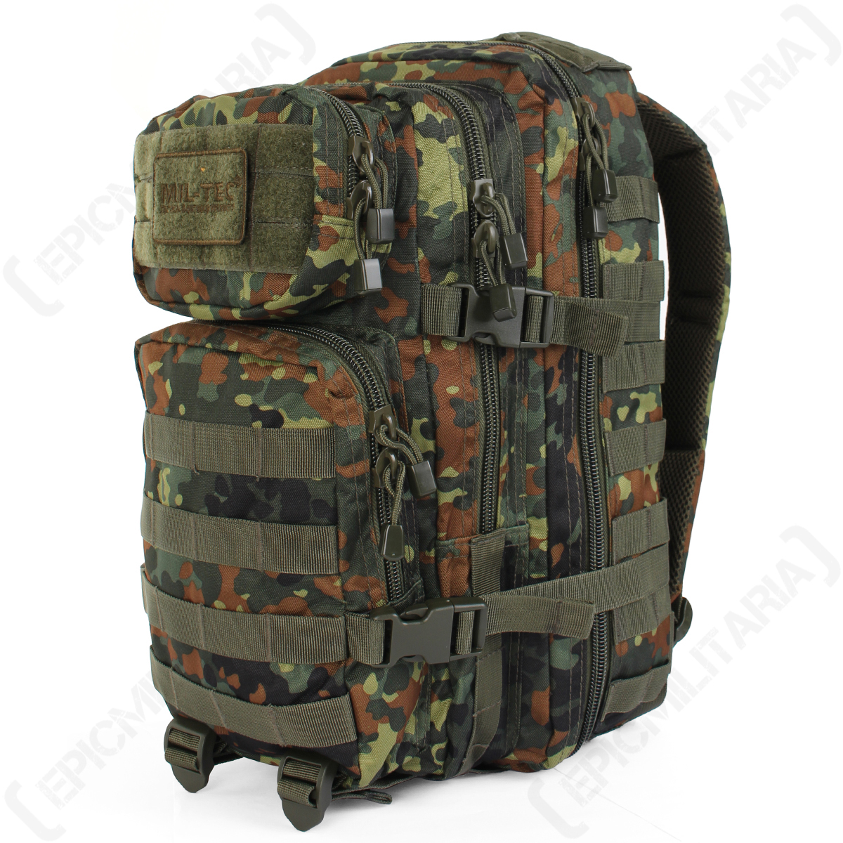 Brandit Waist Bag Paintball Carry Pack Hiking Mens Outdoor Sack Flecktarn Camo 