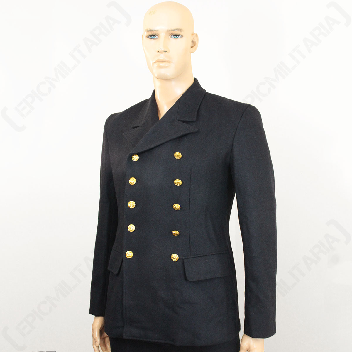 WW2 German Repro Kriegsmarine Navy Blue Wool Mess Dress Tunic All Sizes 