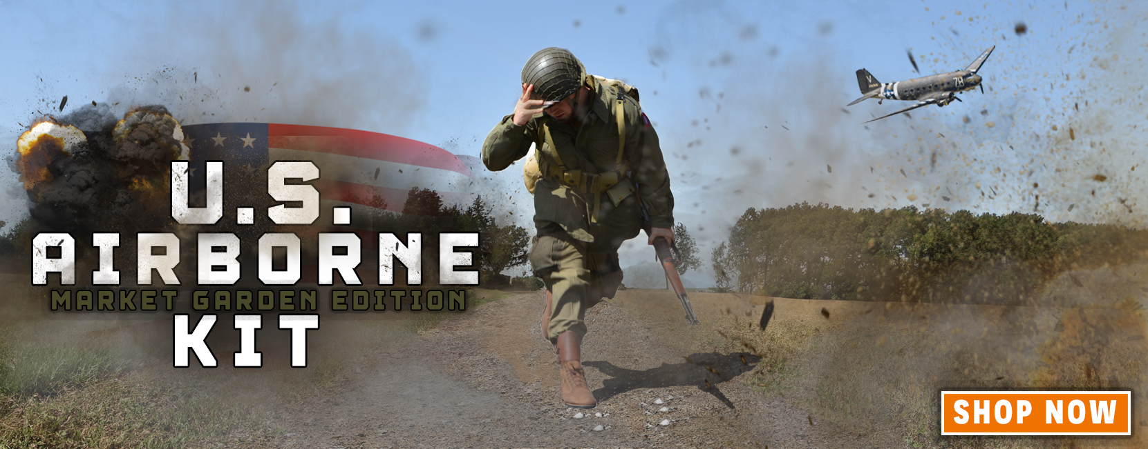 US Airborne Market Garden Banner