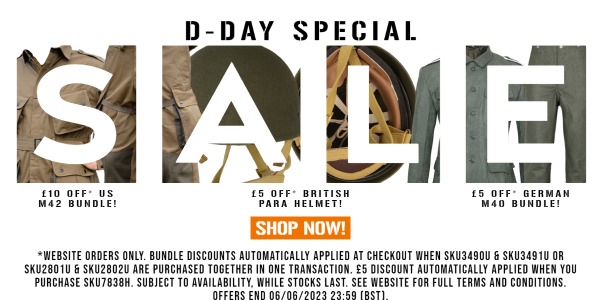 Epic Militaria D-Day Deals
