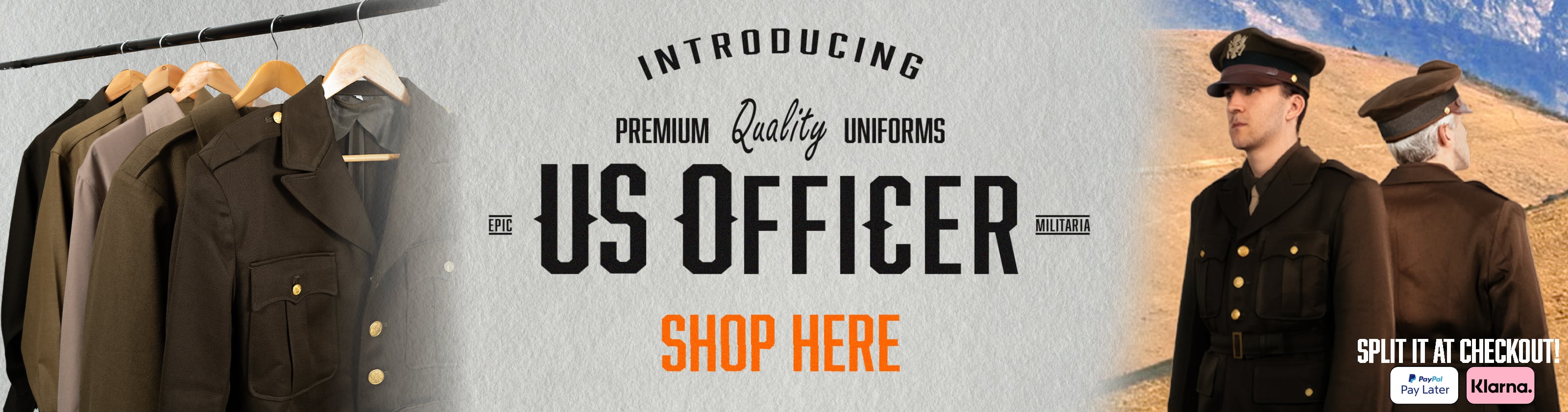 Check out our range of WW2 US Officer Uniforms! Check out our range of WW2 US Officer Uniforms!