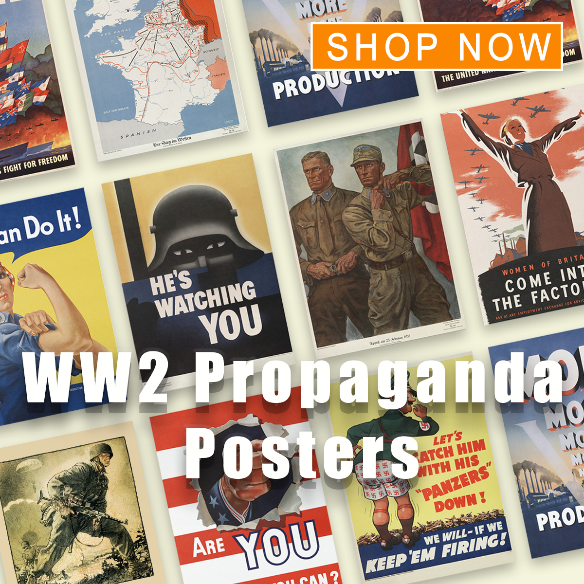 Discover our range of propaganda prints