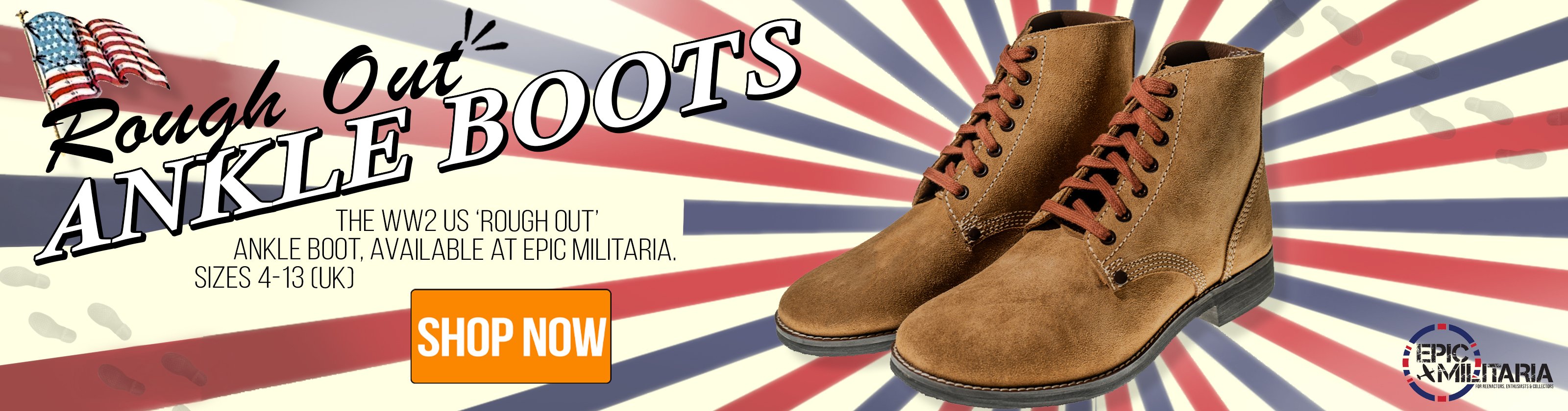 Epic's own US Rough out boots